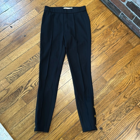 Tory Burch Alexis Snap-Hem Leggings - Picture 1 of 5